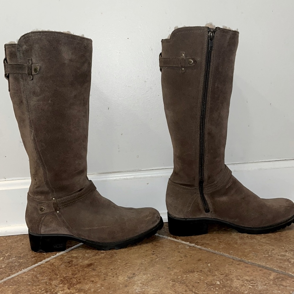 UGG Brown Riding Boots Authentic